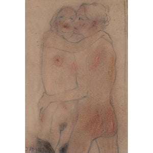 Joseph Steiner (1899-1977), Nude drawing, Mid-20th Century - Ehrl Fine Art & Antiques