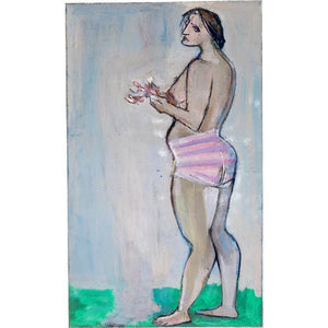 Josef Steiner (1899-1977) Standing female nude in the open air, c. 1960 - Ehrl Fine Art & Antiques