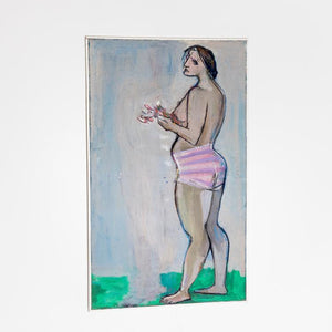 Josef Steiner (1899-1977) Standing female nude in the open air, c. 1960 - Ehrl Fine Art & Antiques