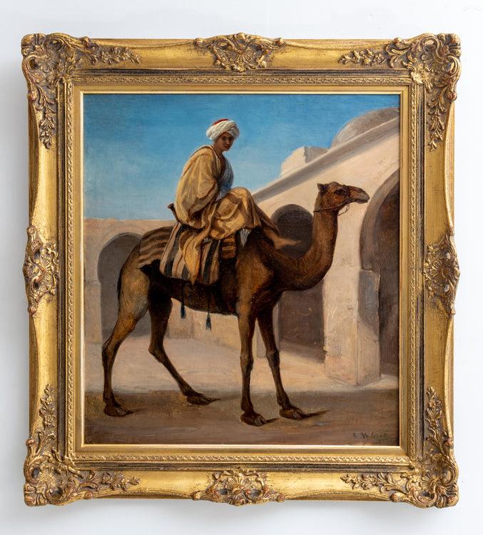 Karl-Wilhelm Gentz (1822-1890), Bedouin on Camel, 19th century - Ehrl Fine Art & Antiques