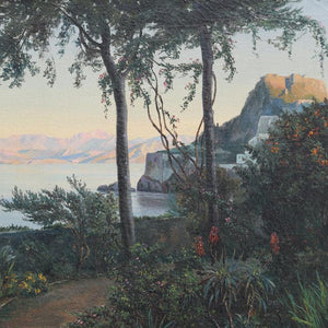 Thorald Laessöe (1816-1876), The bay of Naples. - Ehrl Fine Art & Antiques
