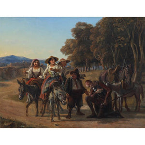Wilhelm Marstrand (1810-1873), Don Quichote und Sancho Pansa. - Ehrl Fine Art & Antiques