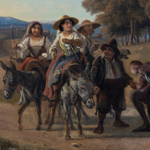 Wilhelm Marstrand (1810-1873), Don Quichote und Sancho Pansa. - Ehrl Fine Art & Antiques