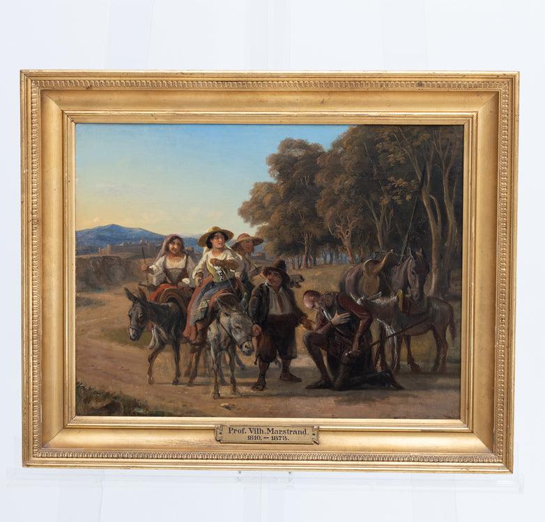 Wilhelm Marstrand (1810-1873), Don Quichote und Sancho Pansa. - Ehrl Fine Art & Antiques