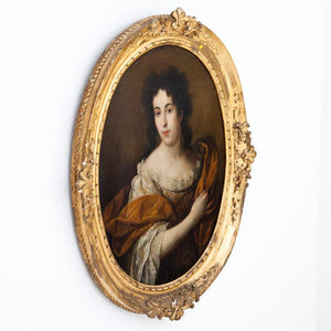 Portrait of a Lady, 18th Century - Ehrl Fine Art & Antiques