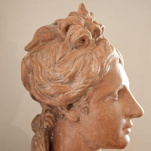 Bust of a Lady as Diana, Late 19th Century - Ehrl Fine Art & Antiques
