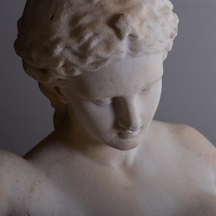 Neoclassical Marble Sculpture of Eirene, Italy, 1st Half 19th Century - Ehrl Fine Art & Antiques