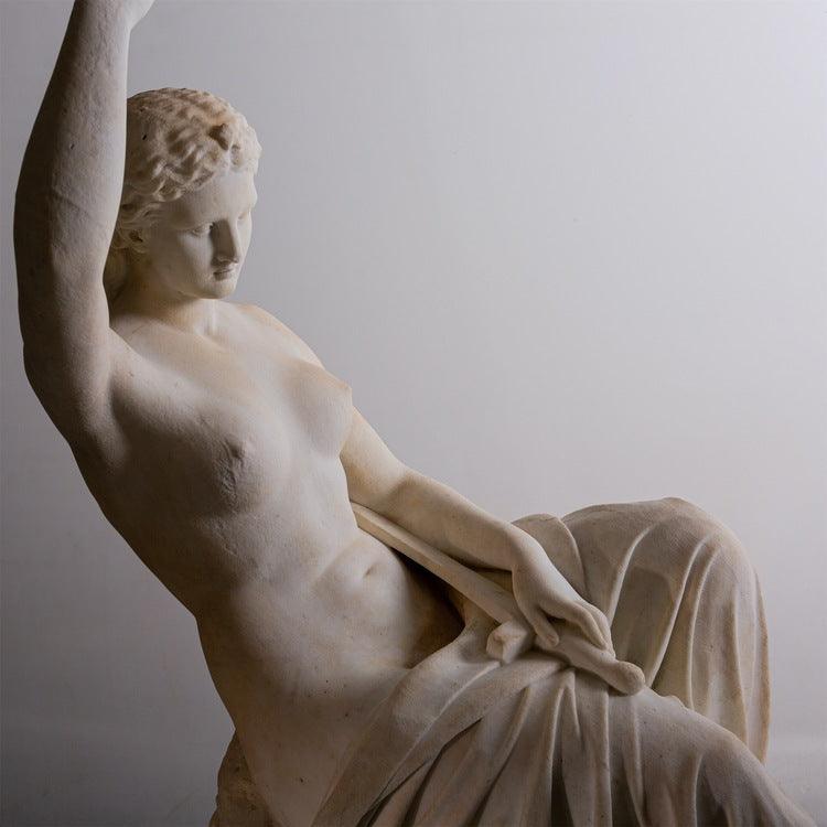 Neoclassical Marble Sculpture of Eirene, Italy, 1st Half 19th Century - Ehrl Fine Art & Antiques