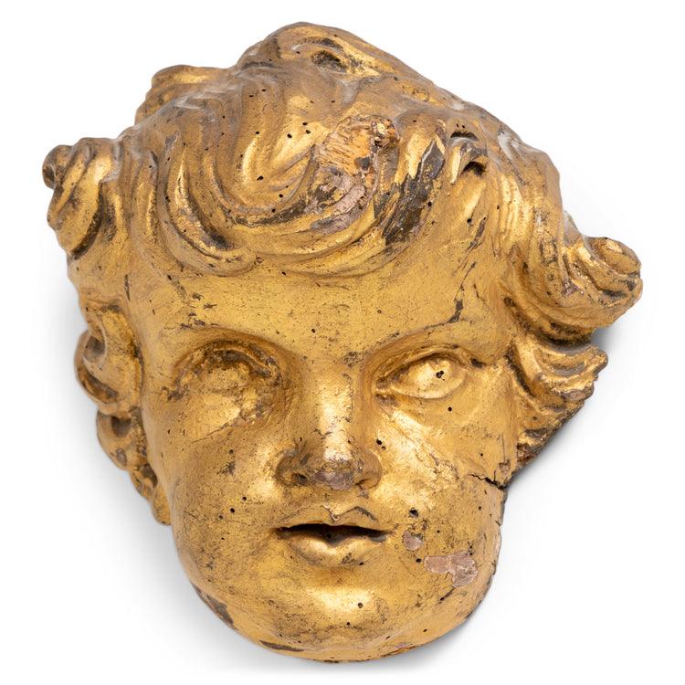 Baroque Angel's Head, 18th Century - Ehrl Fine Art & Antiques