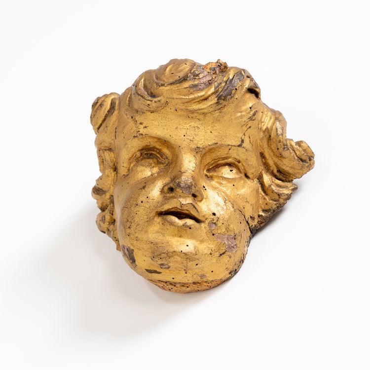 Baroque Angel's Head, 18th Century - Ehrl Fine Art & Antiques