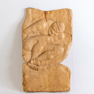 Antonio Amodio Wooden relief, dat. 1990 - Ehrl Fine Art & Antiques