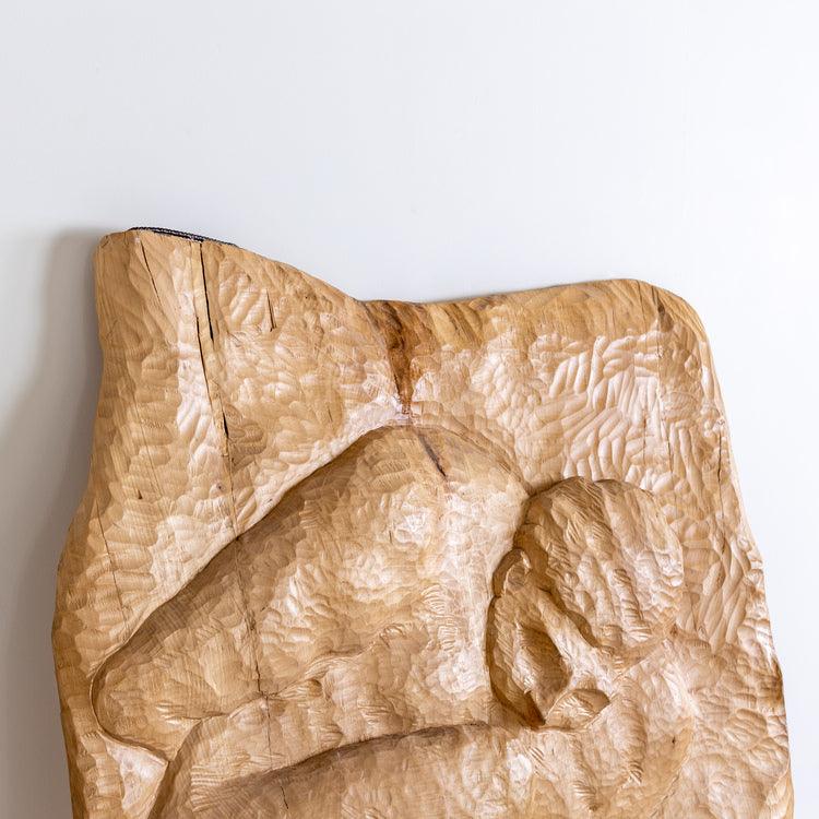Antonio Amodio Wooden relief, dat. 1990 - Ehrl Fine Art & Antiques