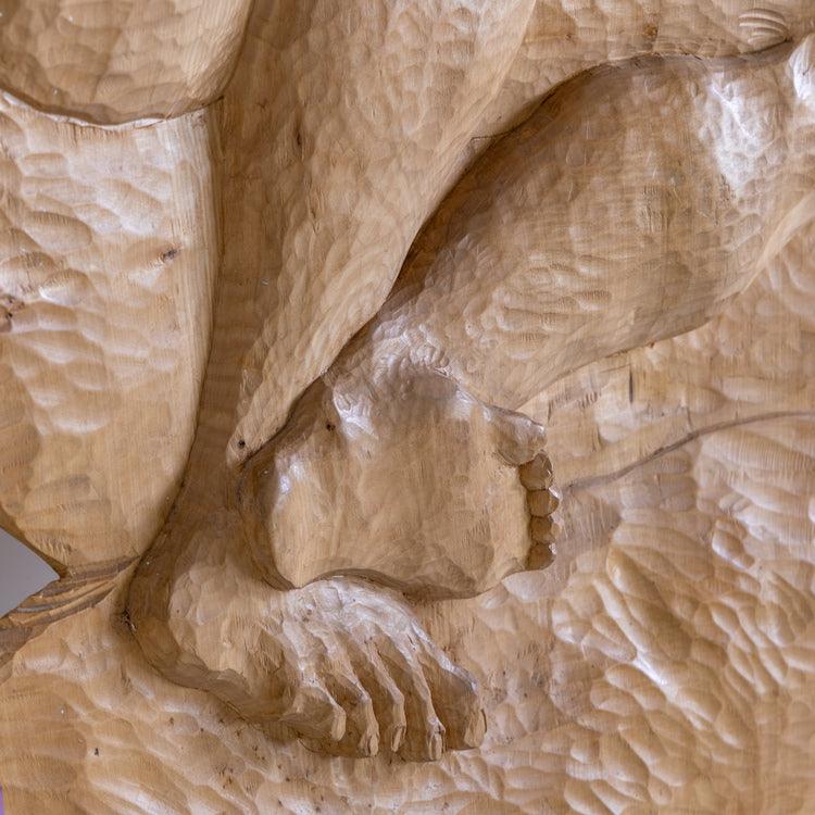 Antonio Amodio Wooden relief, dat. 1990 - Ehrl Fine Art & Antiques