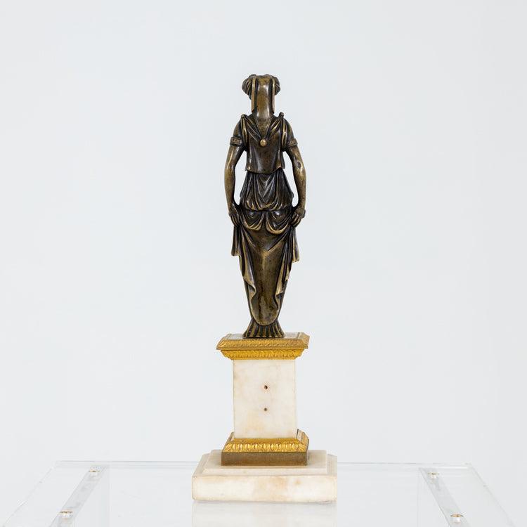 Bronze Candlestick, 19th Century - Ehrl Fine Art & Antiques