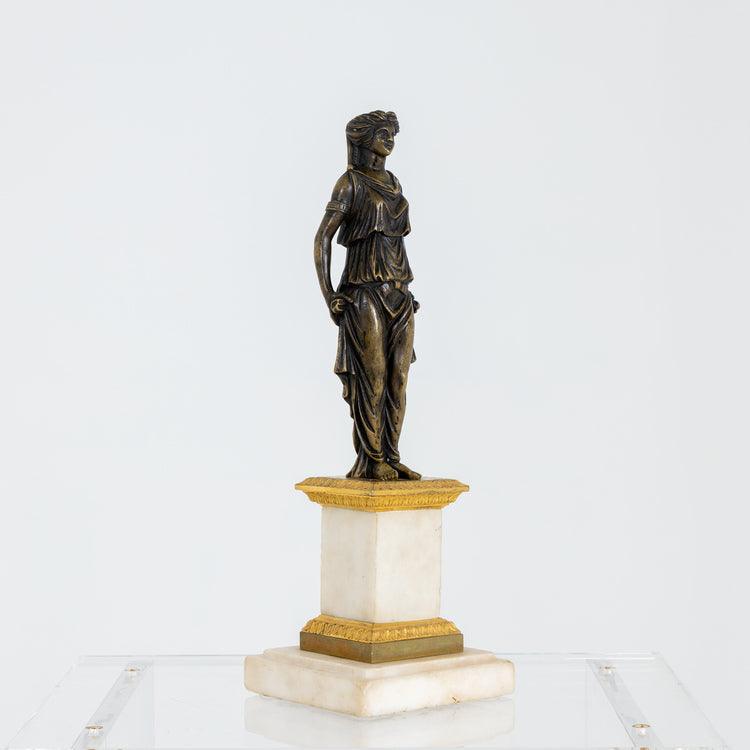 Bronze Candlestick, 19th Century - Ehrl Fine Art & Antiques