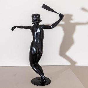 Emil Kauer (the Younger, 1867-1946), Nude Batting Player - Ehrl Fine Art & Antiques