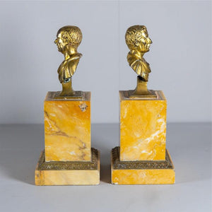 Bronze Busts, Italy 18th Century - Ehrl Fine Art & Antiques