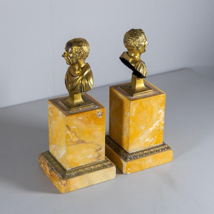 Bronze Busts, Italy 18th Century - Ehrl Fine Art & Antiques