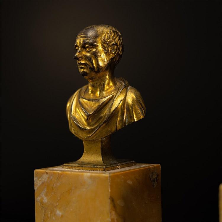 Bronze Busts, Italy 18th Century - Ehrl Fine Art & Antiques