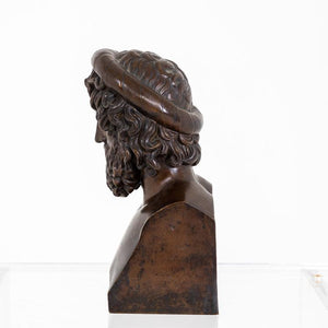 Bronze Bust of Aesculapius - Ehrl Fine Art & Antiques