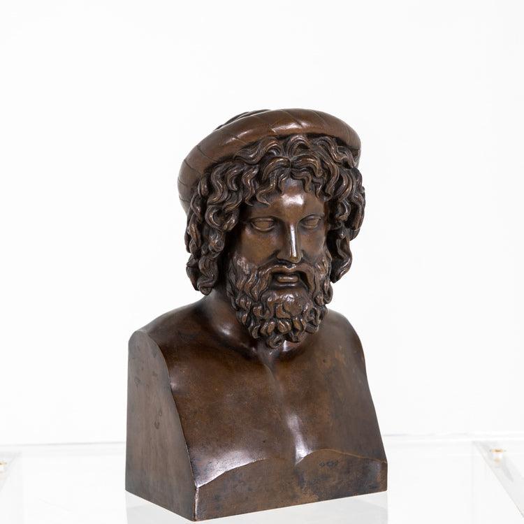 Bronze Bust of Aesculapius - Ehrl Fine Art & Antiques