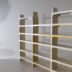 Room Divider Shelf by Olaf von Bohr for Kartell, Italy 1970s - Ehrl Fine Art & Antiques