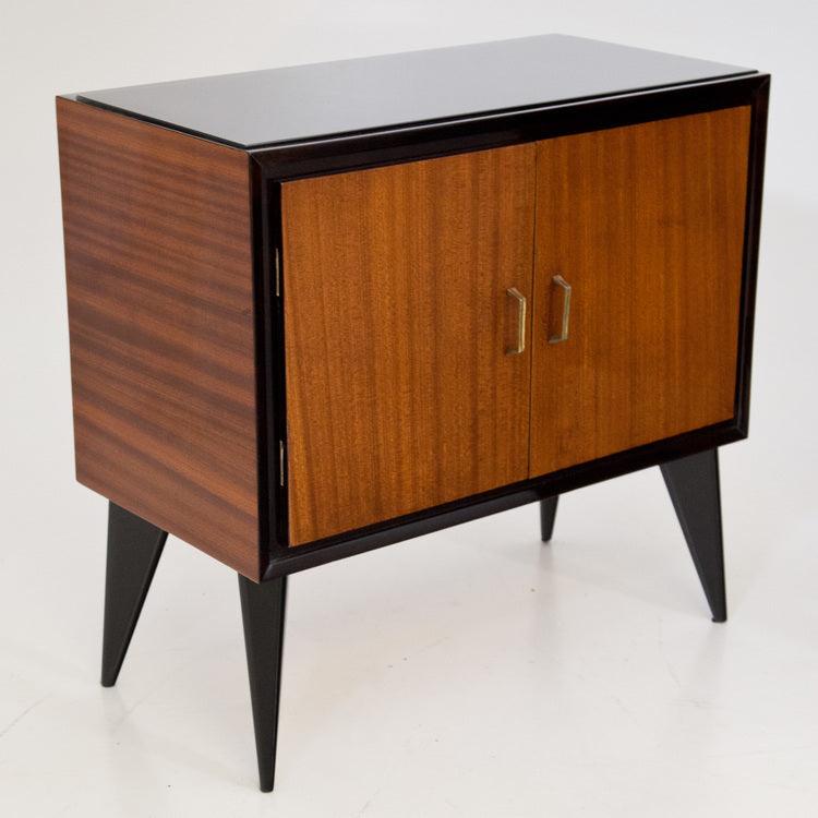 Commode and Bedside Table Ensemble, Italy Mid-20th Century - Ehrl Fine Art & Antiques