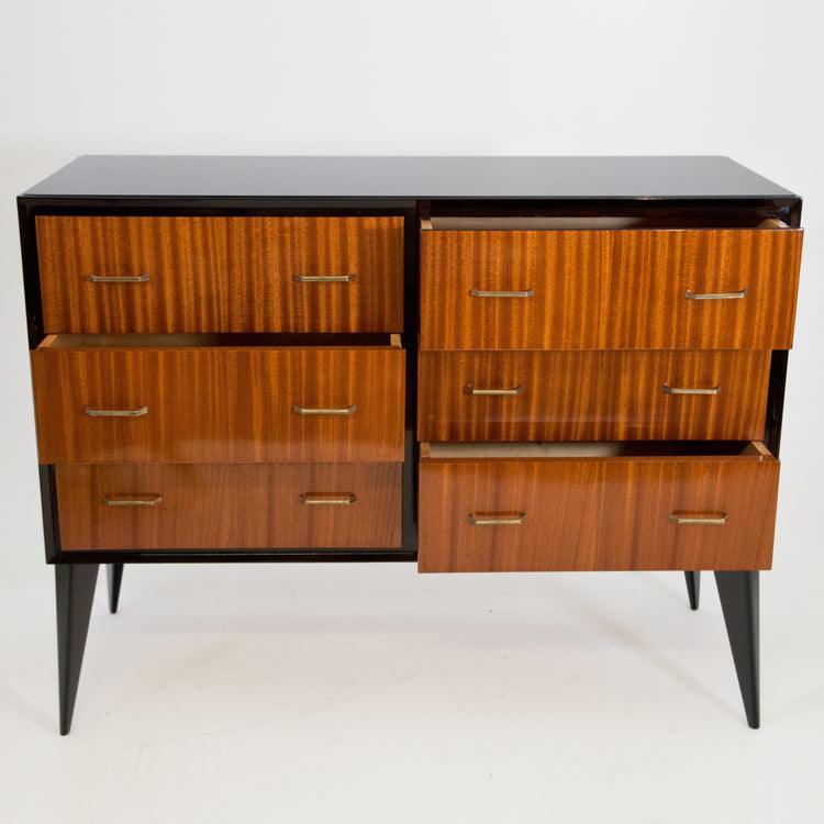 Commode and Bedside Table Ensemble, Italy Mid-20th Century - Ehrl Fine Art & Antiques