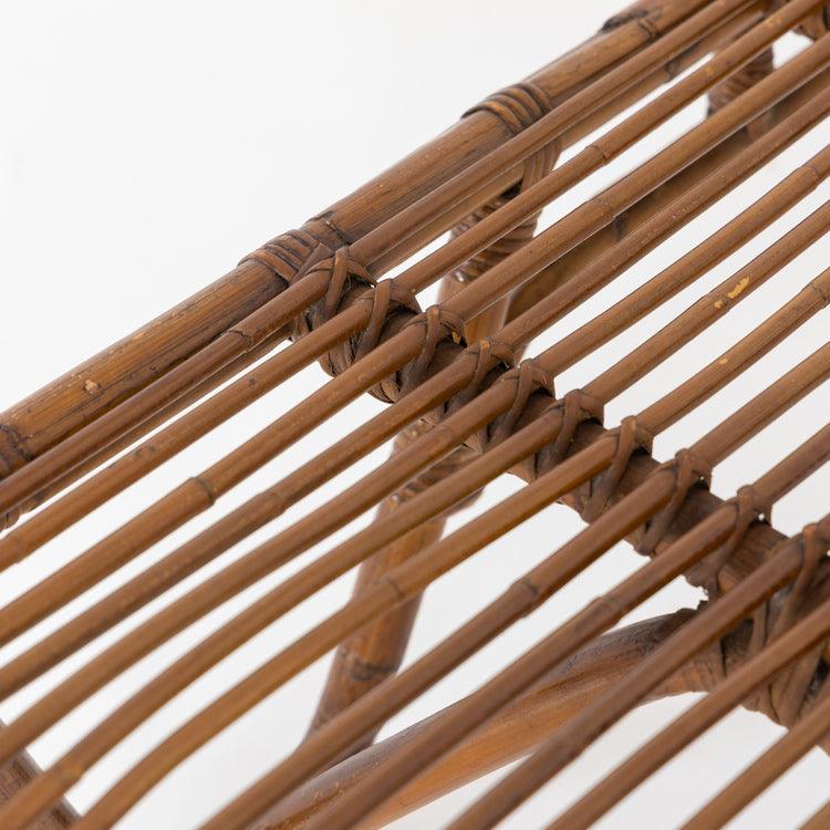 Rattan Chaise Longue, Italy mid 20th century - Ehrl Fine Art & Antiques