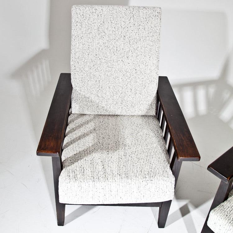 Lounge Chairs, Functionalism, prob. Czechoslovakia 1940s - Ehrl Fine Art & Antiques