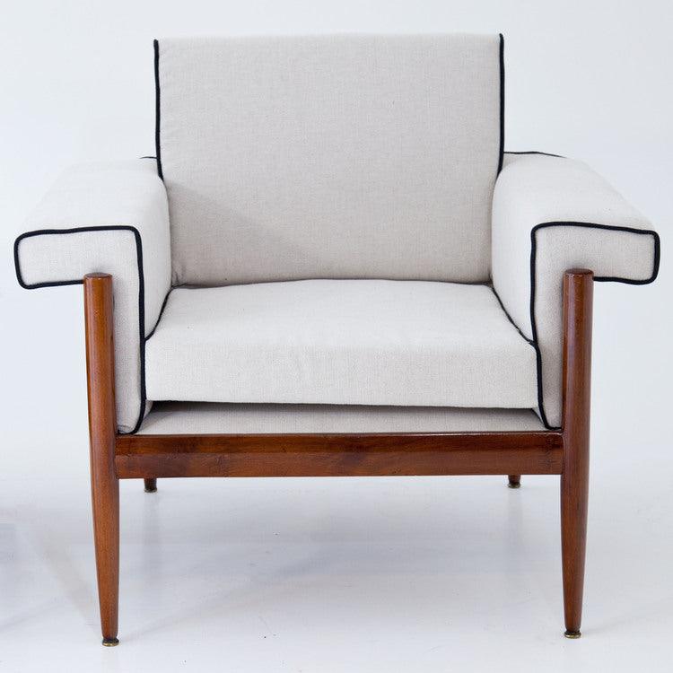 Lounge Chairs, Trafilisa Isa Bergamo, Italy 1950s - Ehrl Fine Art & Antiques