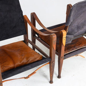 Armchairs in the Style of Kaare Klint, probably Denmark Mid-20th Century - Ehrl Fine Art & Antiques