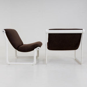 Sling Lounge Chair by Hannah & Morrison for Knoll International, 1980s - Ehrl Fine Art & Antiques