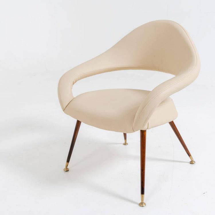 Armchair DU55 P by Gastone Rinaldi for Rima, Italy 1954 - Ehrl Fine Art & Antiques