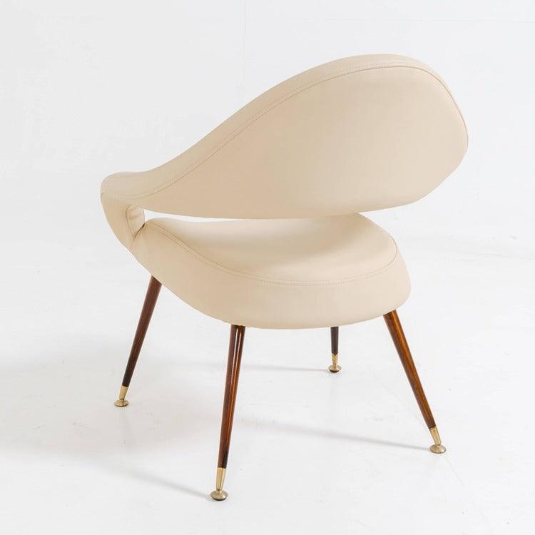 Armchair DU55 P by Gastone Rinaldi for Rima, Italy 1954 - Ehrl Fine Art & Antiques