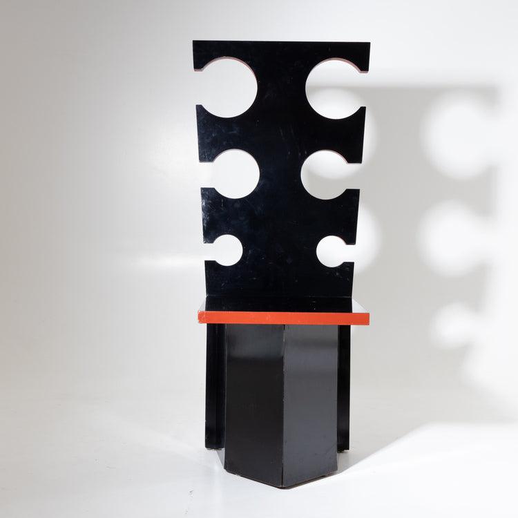 Max Papiri Sculptural Chair for Mario Sabot, Italy 1970s - Ehrl Fine Art & Antiques