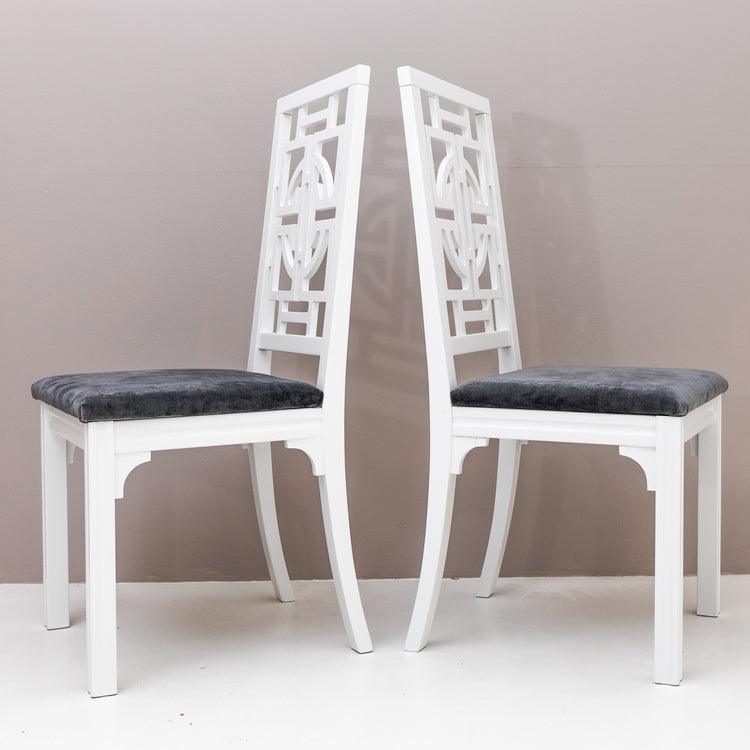 Dining room chairs, late 20th century - Ehrl Fine Art & Antiques