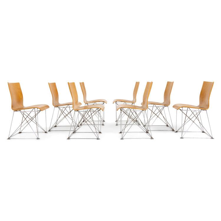 Set of Jean Louis Berthet chairs - Ehrl Fine Art & Antiques
