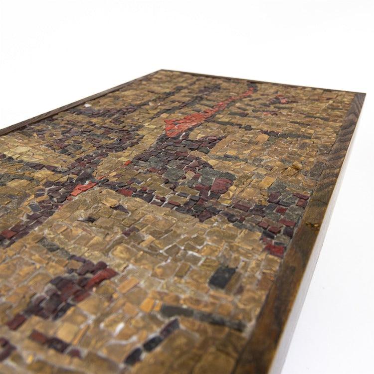 Coffee table with stone mosaic, probably Italy, mid-20th century - Ehrl Fine Art & Antiques