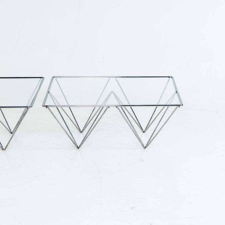 Alanda' Coffee Tables attr. Paolo Piva for B&B Italia, Italy 1980s - Ehrl Fine Art & Antiques