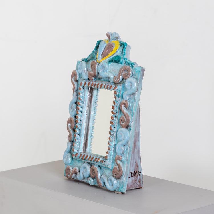 René Buthaud (1886-1986), mirror frame, France 1940s - Ehrl Fine Art & Antiques