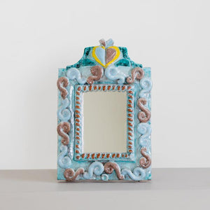 René Buthaud (1886-1986), mirror frame, France 1940s - Ehrl Fine Art & Antiques