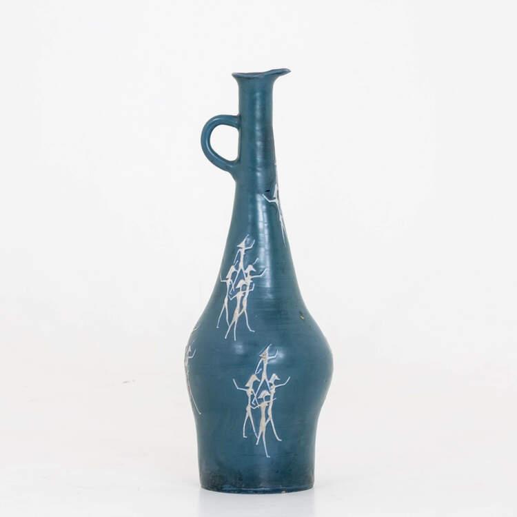 Italian Ceramic Vase, Mid-20th Century - Ehrl Fine Art & Antiques