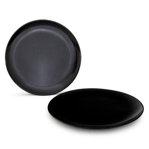 Black Porcelain Plates - Ehrl Fine Art & Antiques
