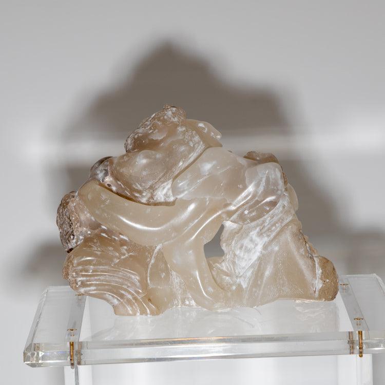 Alabaster Figure, 20th Century - Ehrl Fine Art & Antiques