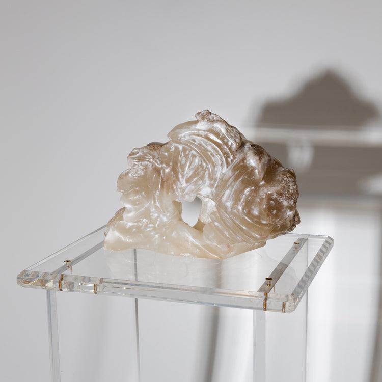 Alabaster Figure, 20th Century - Ehrl Fine Art & Antiques