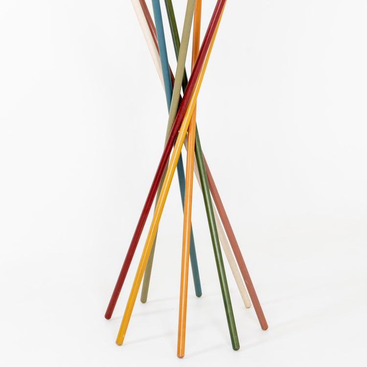 Coat Rack in the style of Zanotta, 20th Century - Ehrl Fine Art & Antiques