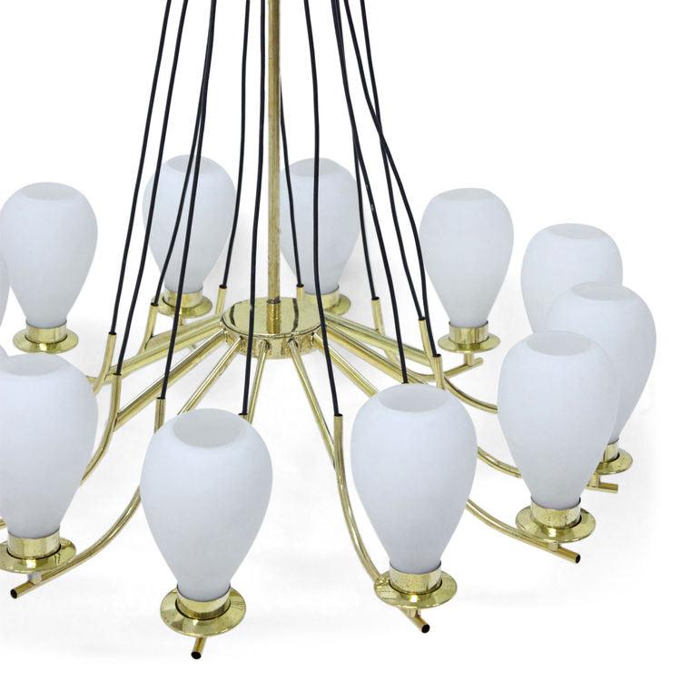 Chandelier, Italy Mid-20th Century - Ehrl Fine Art & Antiques