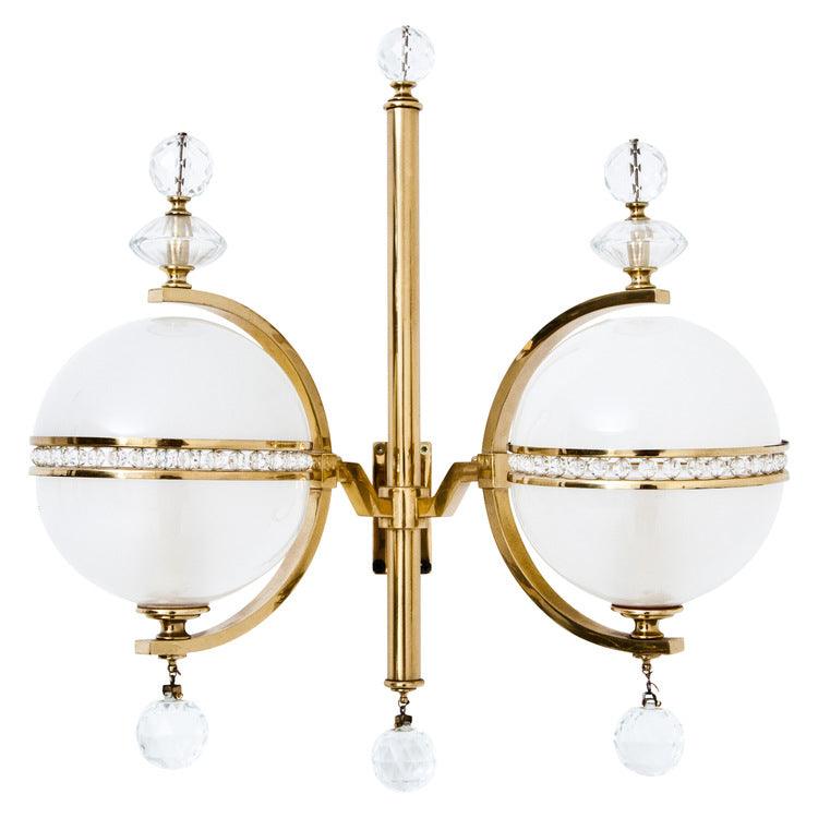 Lobmeyr Wall Sconces, Vienna Mid-20th Century - Ehrl Fine Art & Antiques