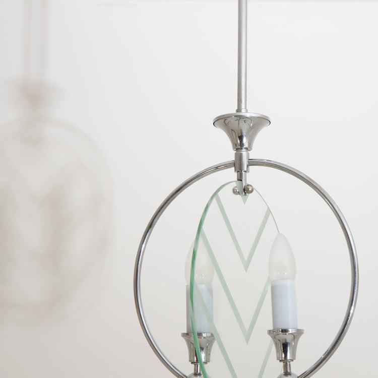 Modernist Pendant Lamp, 1930s - Ehrl Fine Art & Antiques